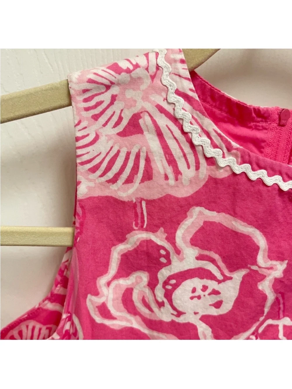 Lilly Pulitzer Girl’s Pink Shift Dress. Sz Girls 12